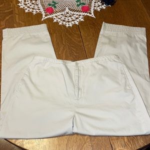 [Eddie Bauer] Cream color Pants, Straight Leg